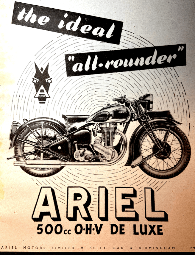 1946 ARIEL 500 AD