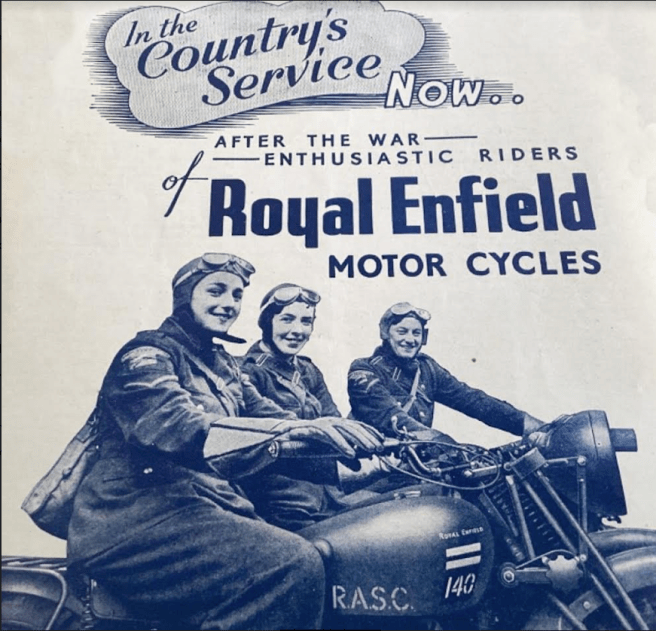 1946 ENFIELD RASC AD