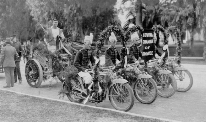 Excelsior 1917 Covina parade