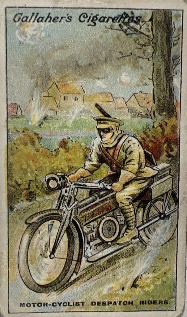 Motor Cyclist Despatch Riders Ww1