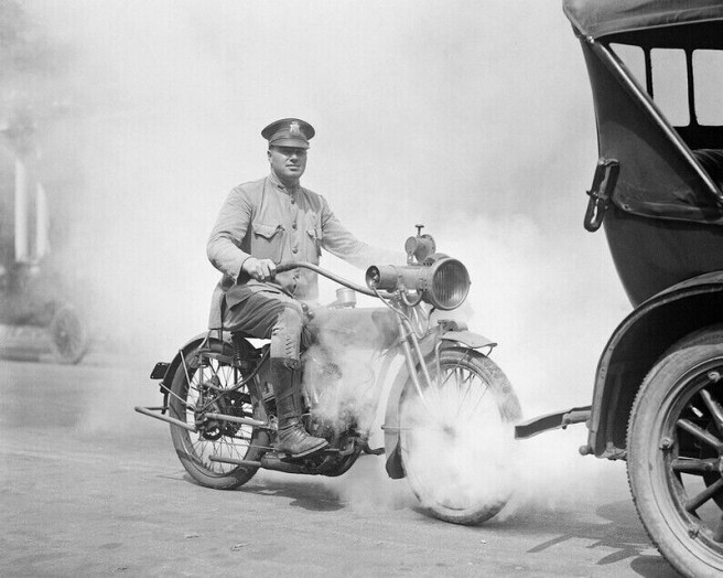 Policeman on Duty, 1923