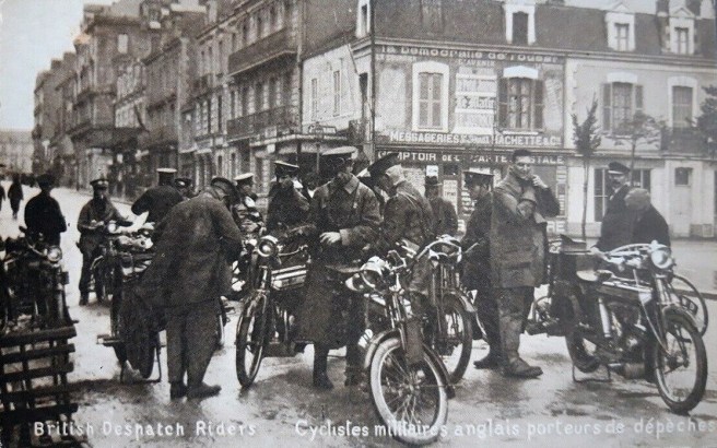 WW1 DRs FRENCH TOWN