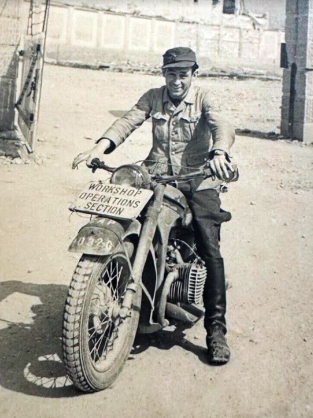 WW2 CHEERFUL JERRY ZUNDAPP