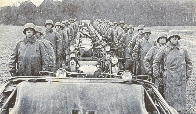 WW2 JERRIES IN MAPS SCARS