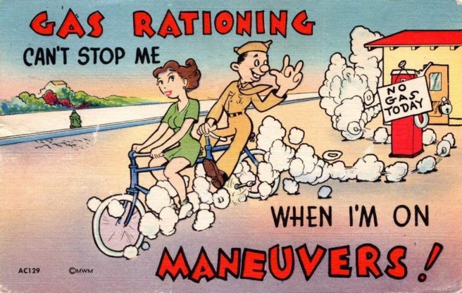 WW2 US RATIONING CARTOON